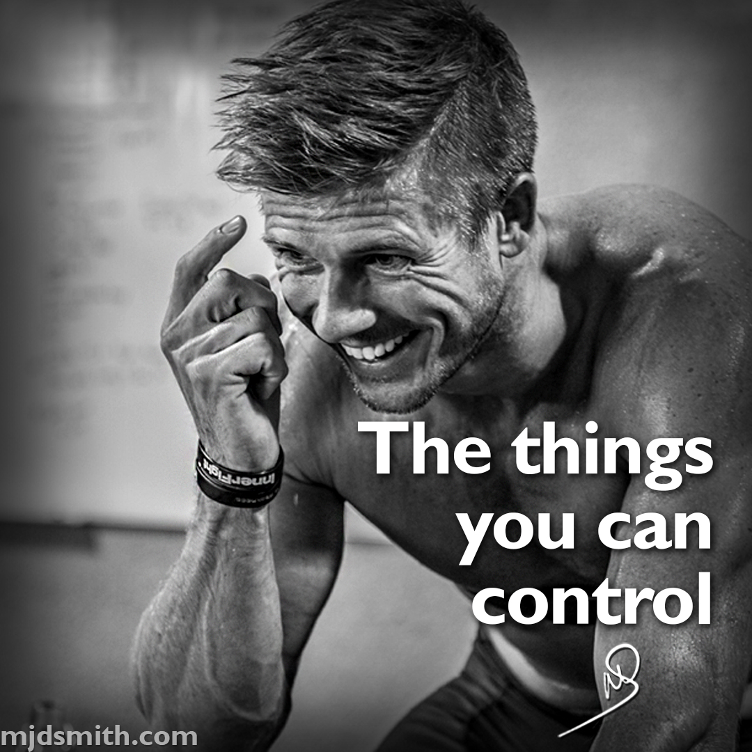 The things you can control