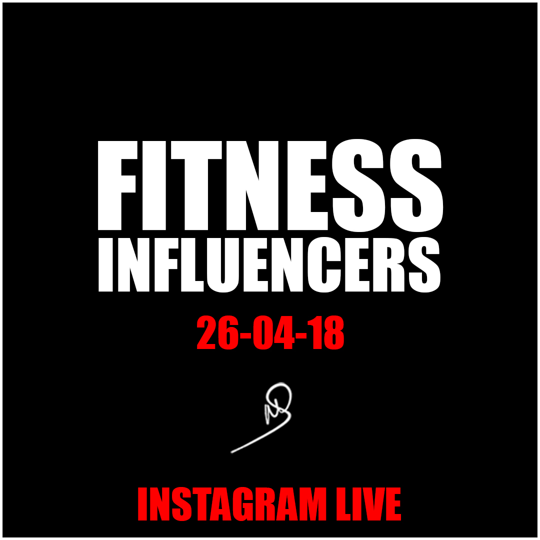 Fitness Influencers – Instagram live