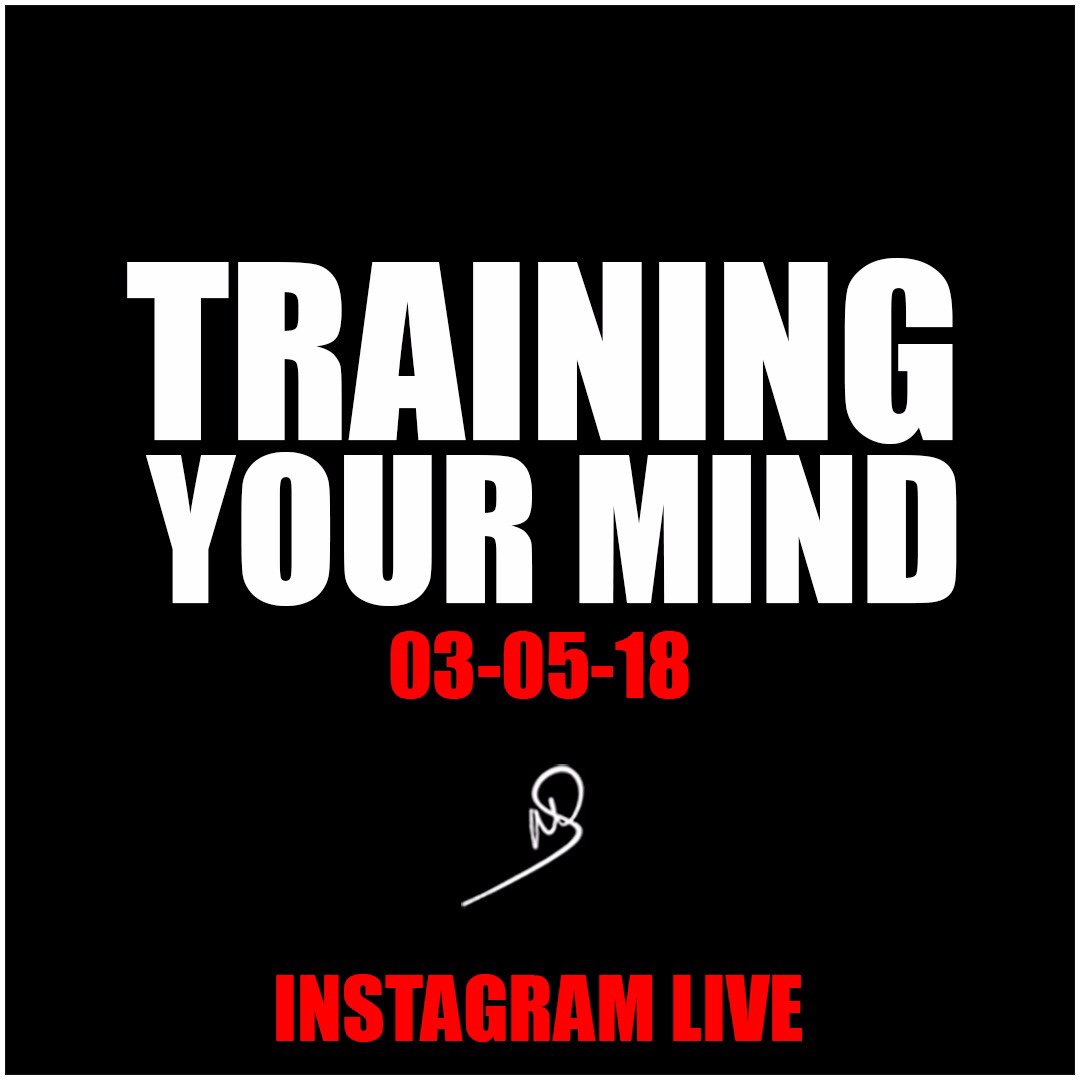 Training your mind – Instagram live