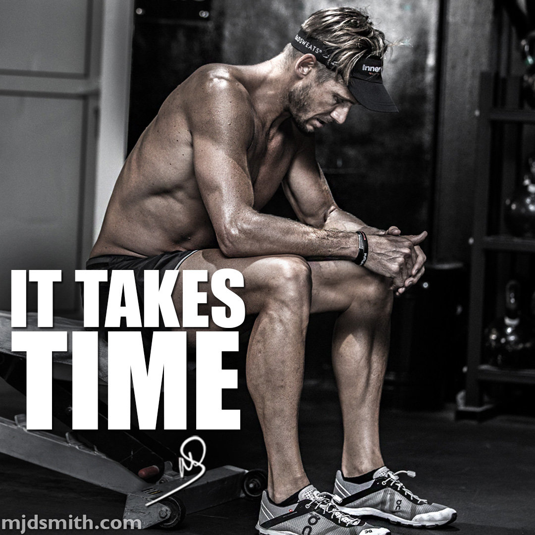It takes time