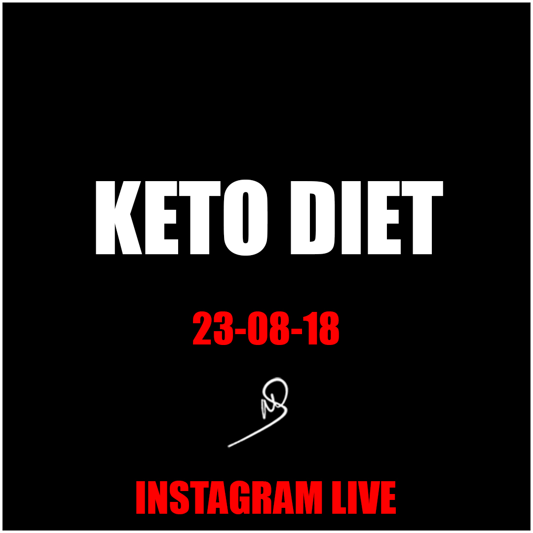 Keto Diet – Instagram live