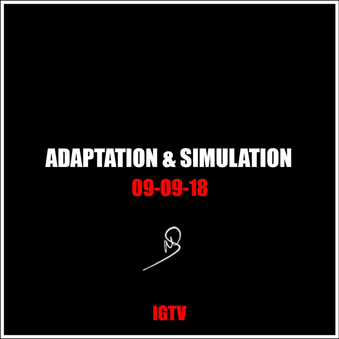 Adaptation & Simulation – IGTV